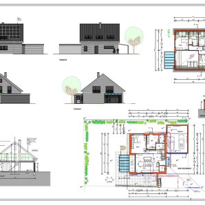 Bau eines Massivholzhauses bei Münster