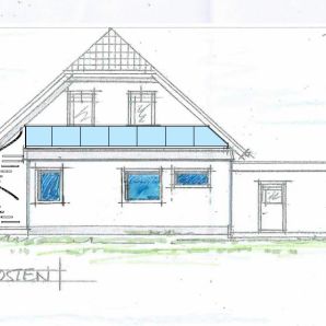 Erweiterung in Holzrahmenbauweise an ein Einfamilienhaus bei Braunschweig