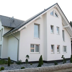 Bau Wohnhaus (Holzrahmenbauweise) in Lübbecke / Ostwestfahlen